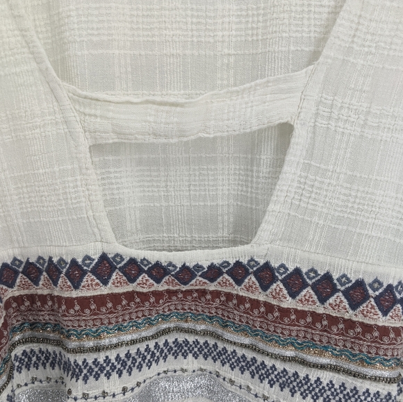 Urban Outfitters Ecote Cropped Embelished Tank Top - Picture 6 of 8